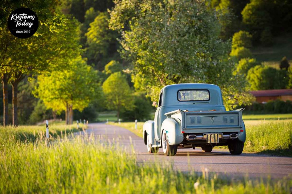 1950 Chevrolet 3100 Pick-Up Kustom Heckansicht